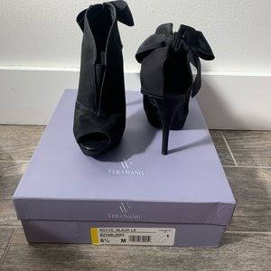 Vera Wang Black Booties